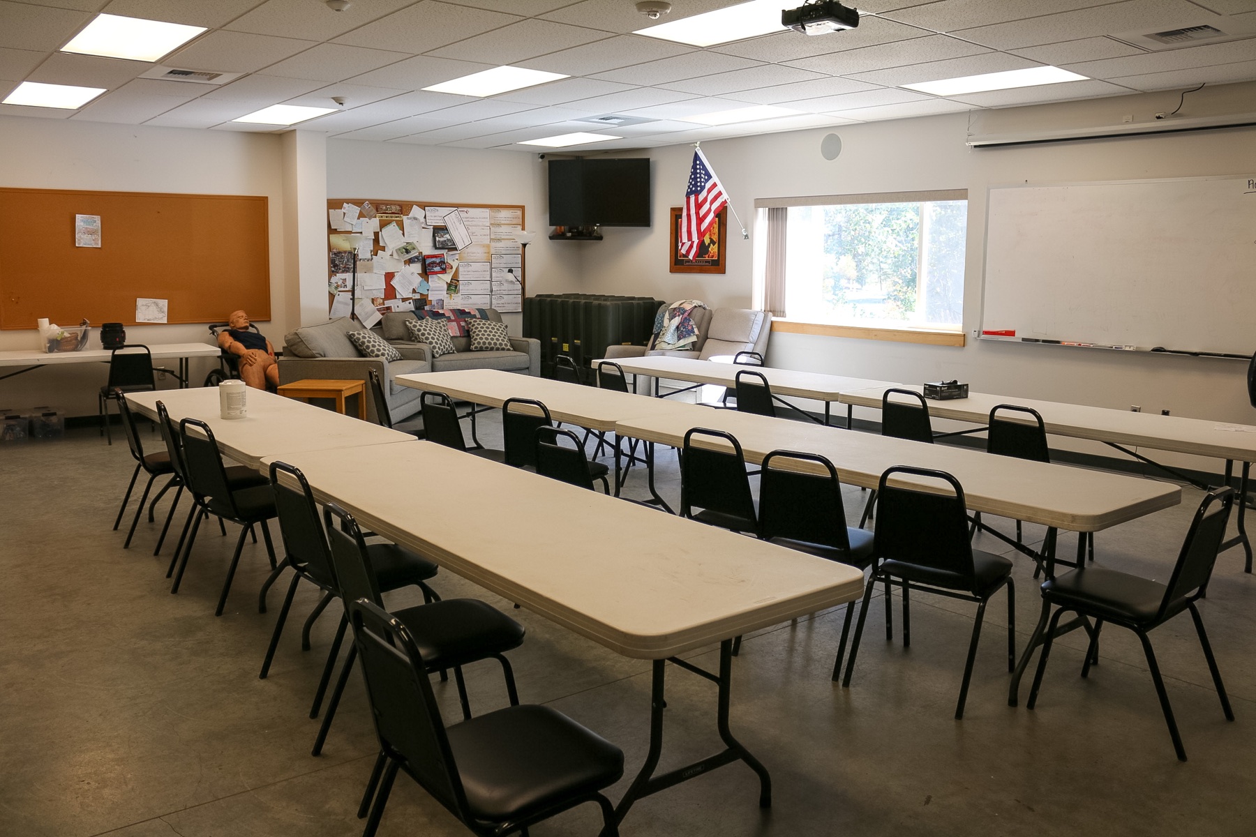 Station 11 meeting and training room